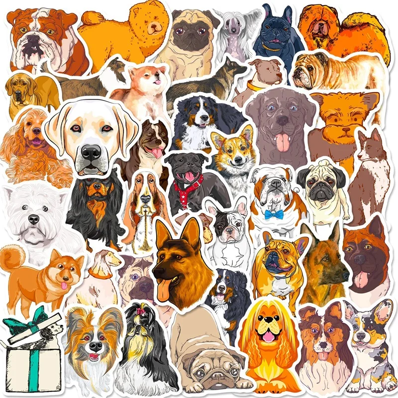 10/30/50PCS Vintage Dog PVC Sticker Aesthetic Children's Decoration Scrapbooking for Kids Korean Stationery School Supplies
10/30/50PCS Vintage Dog PVC Sticker Aesthetic Children's Decoration Scrapbooking for Kids Korean Stationery School Supplies