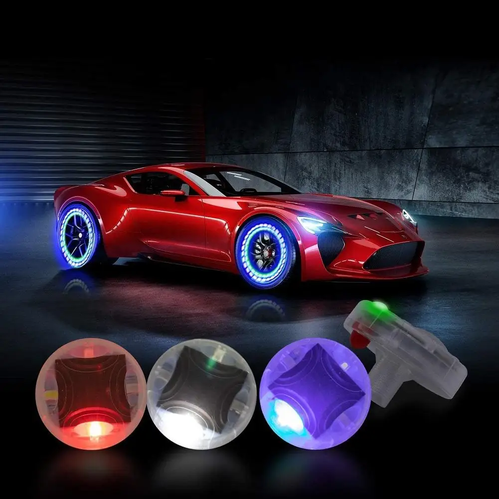 4pcs Car Colorful Led Tire Wheel Lights Waterproof Corrosion Resistance Anti-aging Hub Lamp Flash Stems Caps
4pcs Car Colorful Led Tire Wheel Lights Waterproof Corrosion Resistance Anti-aging Hub Lamp Flash Stems Caps