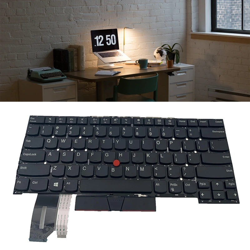 New US Layout English Laptop Keyboard for LenovoThinkPad T490S T495S T14S P1 X1 Extreme Gen1 Gen2 Laptop , Black
New US Layout English Laptop Keyboard for LenovoThinkPad T490S T495S T14S P1 X1 Extreme Gen1 Gen2 Laptop , Black