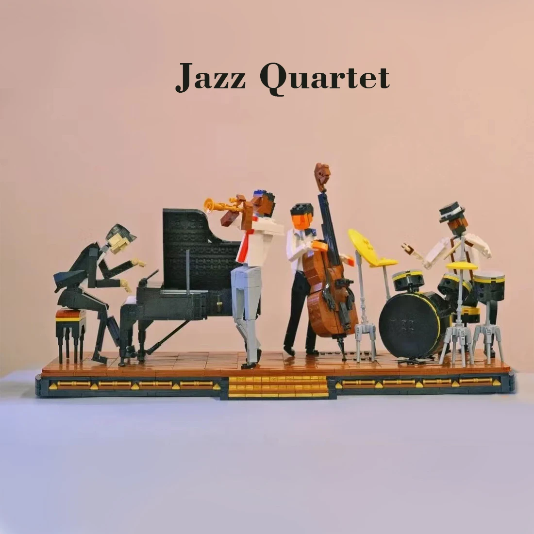 Музыкальный целлист 2023, вионек, Trumpeter Player, персонаж пианиста, квартет MOC 21334, строительные блоки, игрушки, подарок для детей
Музыкальный целлист 2023, вионек, Trumpeter Player, персонаж пианиста, квартет MOC 21334, строительные блоки, игрушки, подарок для детей