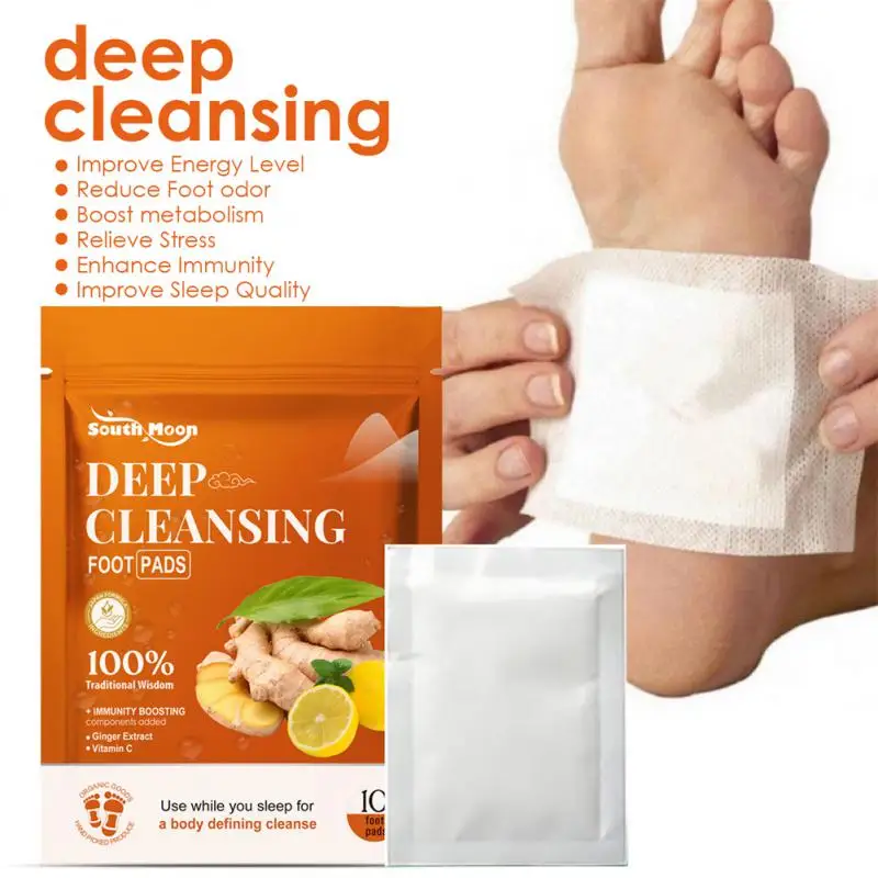 10/12/Detox Foot Patches Ginger Cleansing Foot Pads Remove Dampness Toxins Relieve Stress Improve Sleep Body Foot Care
10/12/Detox Foot Patches Ginger Cleansing Foot Pads Remove Dampness Toxins Relieve Stress Improve Sleep Body Foot Care