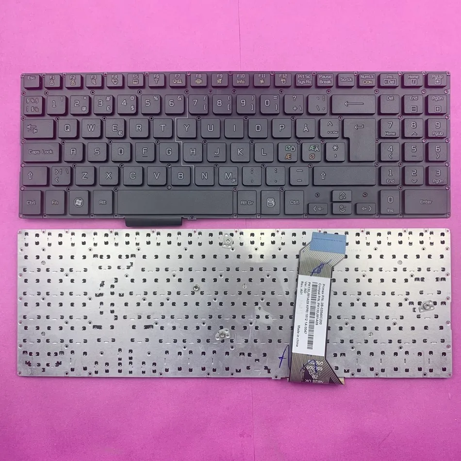 Nordic Laptop Keyboard For LG Compal PN PK130JM1A09 Primax PN 2B-02540C200 REV A01 ND Layout
Nordic Laptop Keyboard For LG Compal PN PK130JM1A09 Primax PN 2B-02540C200 REV A01 ND Layout