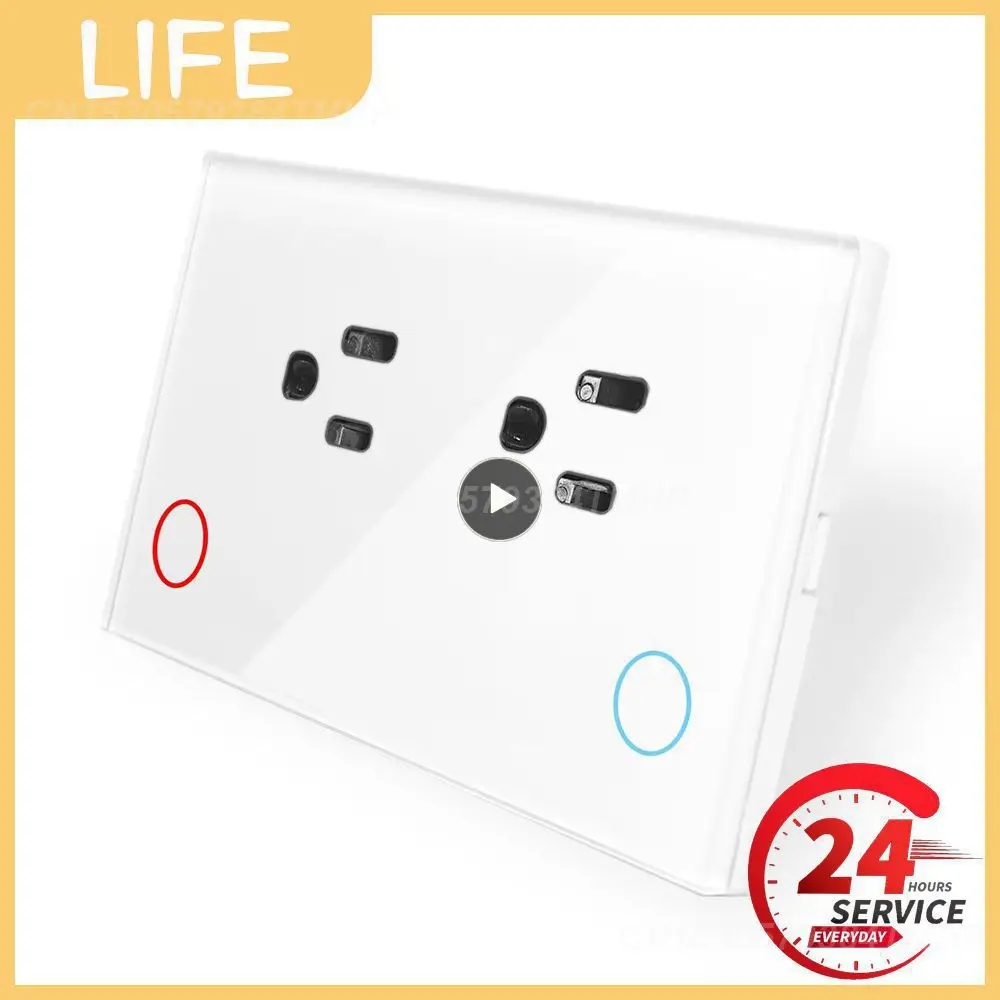 Convenient Wifi Plug Application Settings Button 100v-240v Innovative 15a Glass Panel Plug Home Automation High Quality 15a Plug
Convenient Wifi Plug Application Settings Button 100v-240v Innovative 15a Glass Panel Plug Home Automation High Quality 15a Plug