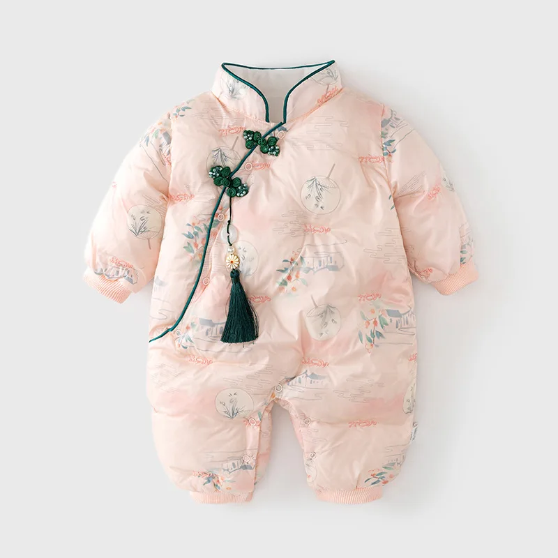 Winter Baby One-piece Clothes, Plush Thickened Cotton Clothes, Baby Clothes for 100 Days, Girl
Winter Baby One-piece Clothes, Plush Thickened Cotton Clothes, Baby Clothes for 100 Days, Girl