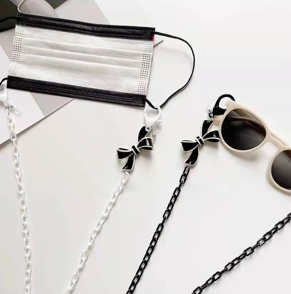 Glasses Rope Glasses Chain Eyeglasses Chains Headphone Chain Mask Chain Bow Glasses Chain Acrylic Lanyard
Glasses Rope Glasses Chain Eyeglasses Chains Headphone Chain Mask Chain Bow Glasses Chain Acrylic Lanyard