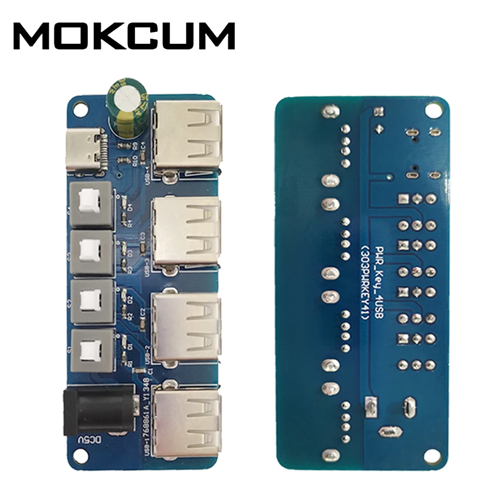 DC 5V Voltage Converter to 5V with Switch Power Expansion Module DC-005 to 4USB Interface Converter USB Output
DC 5V Voltage Converter to 5V with Switch Power Expansion Module DC-005 to 4USB Interface Converter USB Output