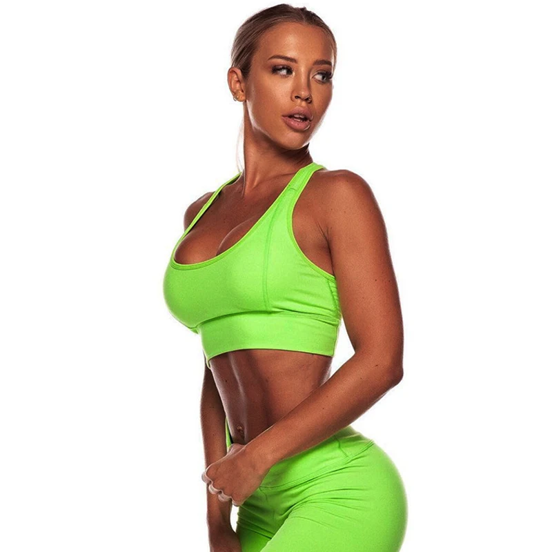 Summer Green Sets Women Sportswear Women Casual Gym Clothing Sexy Yoga Set Tracksuit Fluorescent Green S
Summer Green Sets Women Sportswear Women Casual Gym Clothing Sexy Yoga Set Tracksuit Fluorescent Green S
