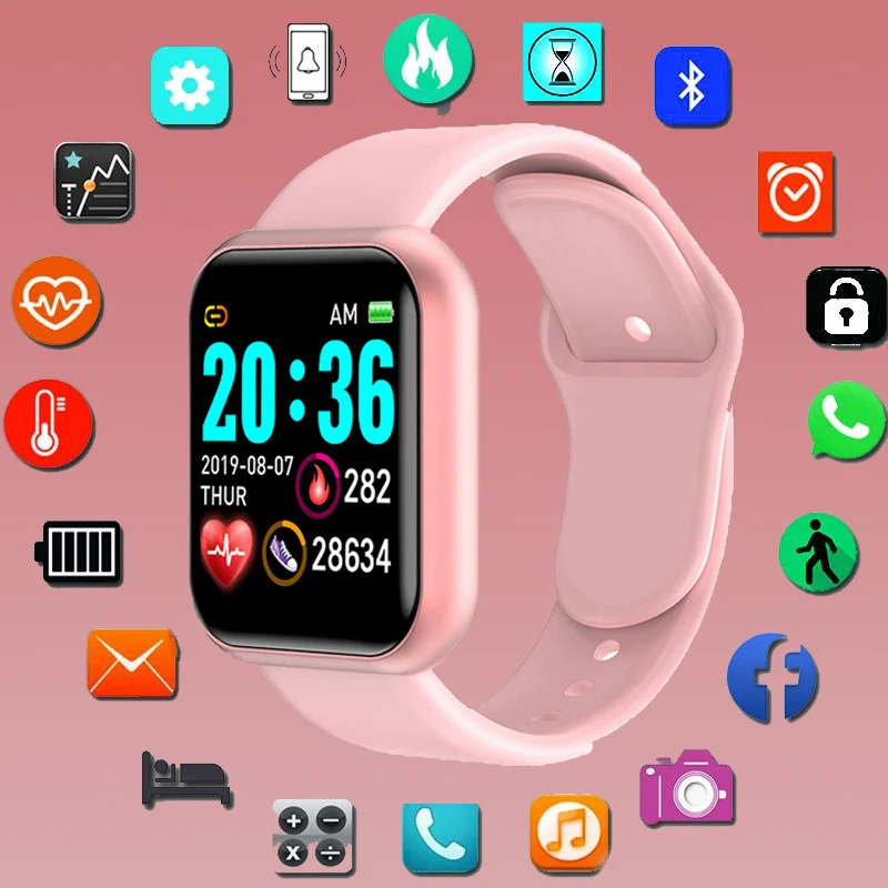 Y68 Smartwatch Women Men Sport Bluetooth Smart Band Heart Rate Monitor Blood Pressure Fitness Tracker Bracelet for Xiaomi Huawei
Y68 Smartwatch Women Men Sport Bluetooth Smart Band Heart Rate Monitor Blood Pressure Fitness Tracker Bracelet for Xiaomi Huawei