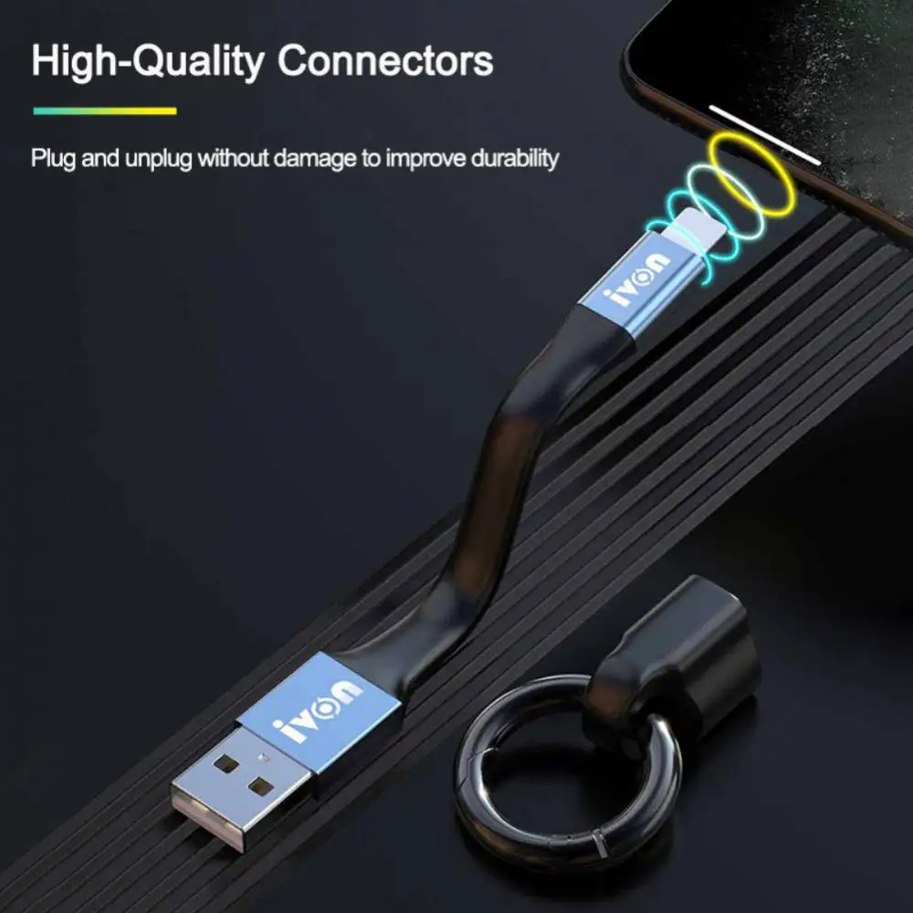 For Iphone Samsung Xiaomi 2 In 1 Key Chain Cable Portable Fast Charging Line Hot 3a Usb Mobile Data Cable New Mini
For Iphone Samsung Xiaomi 2 In 1 Key Chain Cable Portable Fast Charging Line Hot 3a Usb Mobile Data Cable New Mini