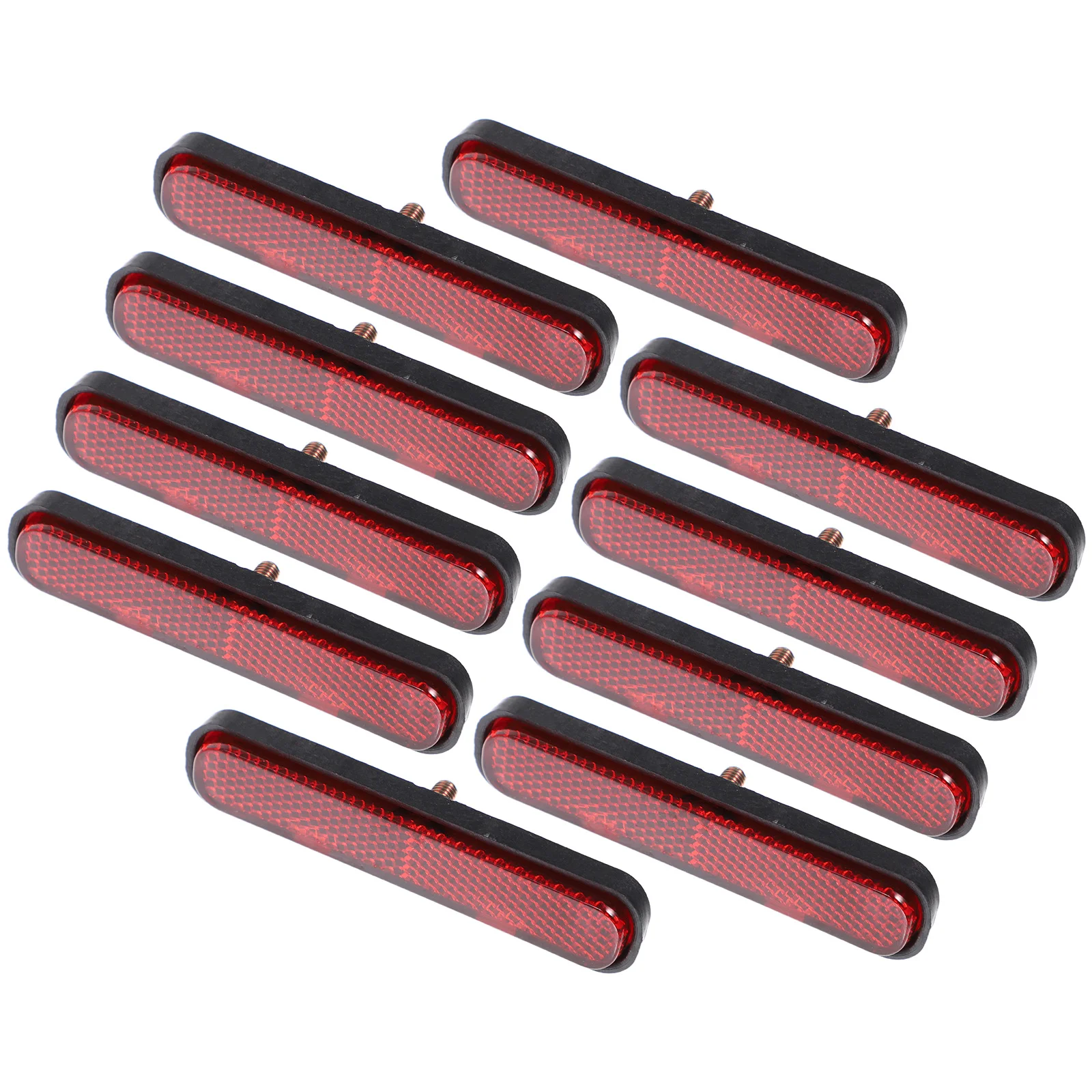 10 Pcs Reflector Boats Reflectors Automobiles Wheels Car Screw Safety Fence Red Motorcycle Gate Trailer Posts Oval Front
10 Pcs Reflector Boats Reflectors Automobiles Wheels Car Screw Safety Fence Red Motorcycle Gate Trailer Posts Oval Front
