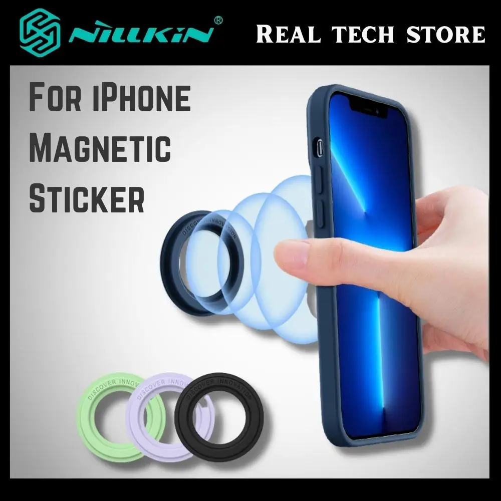 Магнитная наклейка Nillkin для IPhone 13 Pro Max, сильный магнитный держатель для IPhone 12 Pro Max, подставка для телефона, используемая для установки на стен...
Магнитная наклейка Nillkin для IPhone 13 Pro Max, сильный магнитный держатель для IPhone 12 Pro Max, подставка для телефона, используемая для установки на стен...