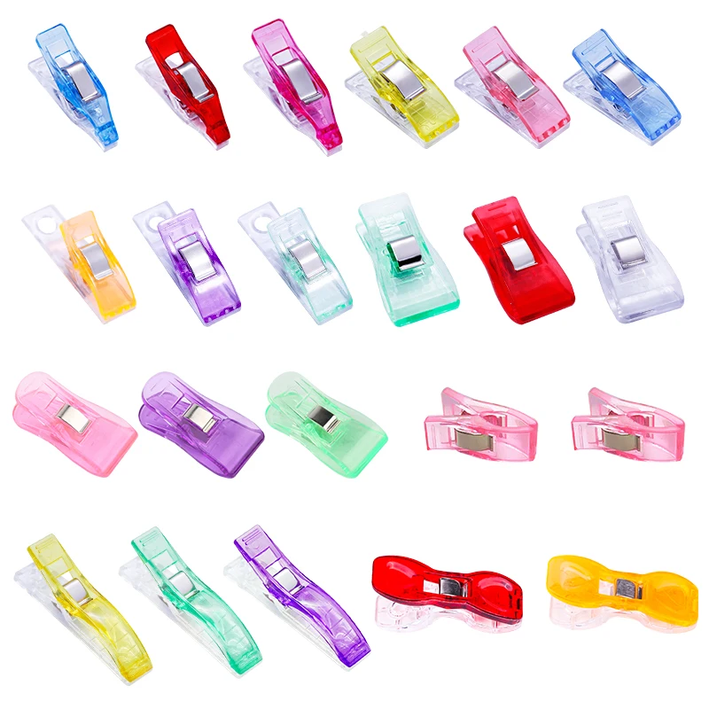 LMDZ 10-45Pcs Mixed Color Sewing Clips Fabric Clamps Binding Plastic Clothing Clips Holder Quilting Clip Sewing Accessories
LMDZ 10-45Pcs Mixed Color Sewing Clips Fabric Clamps Binding Plastic Clothing Clips Holder Quilting Clip Sewing Accessories