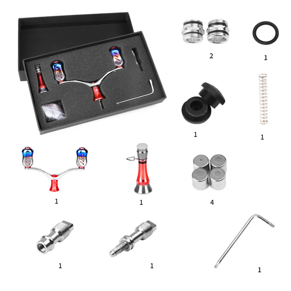 Super Power Reel Handle For Spinning Reels 110mm Aluminum Alloy Double Handle Rocker Arm Grip Balance Bar Set Catch Squid Trout
Super Power Reel Handle For Spinning Reels 110mm Aluminum Alloy Double Handle Rocker Arm Grip Balance Bar Set Catch Squid Trout