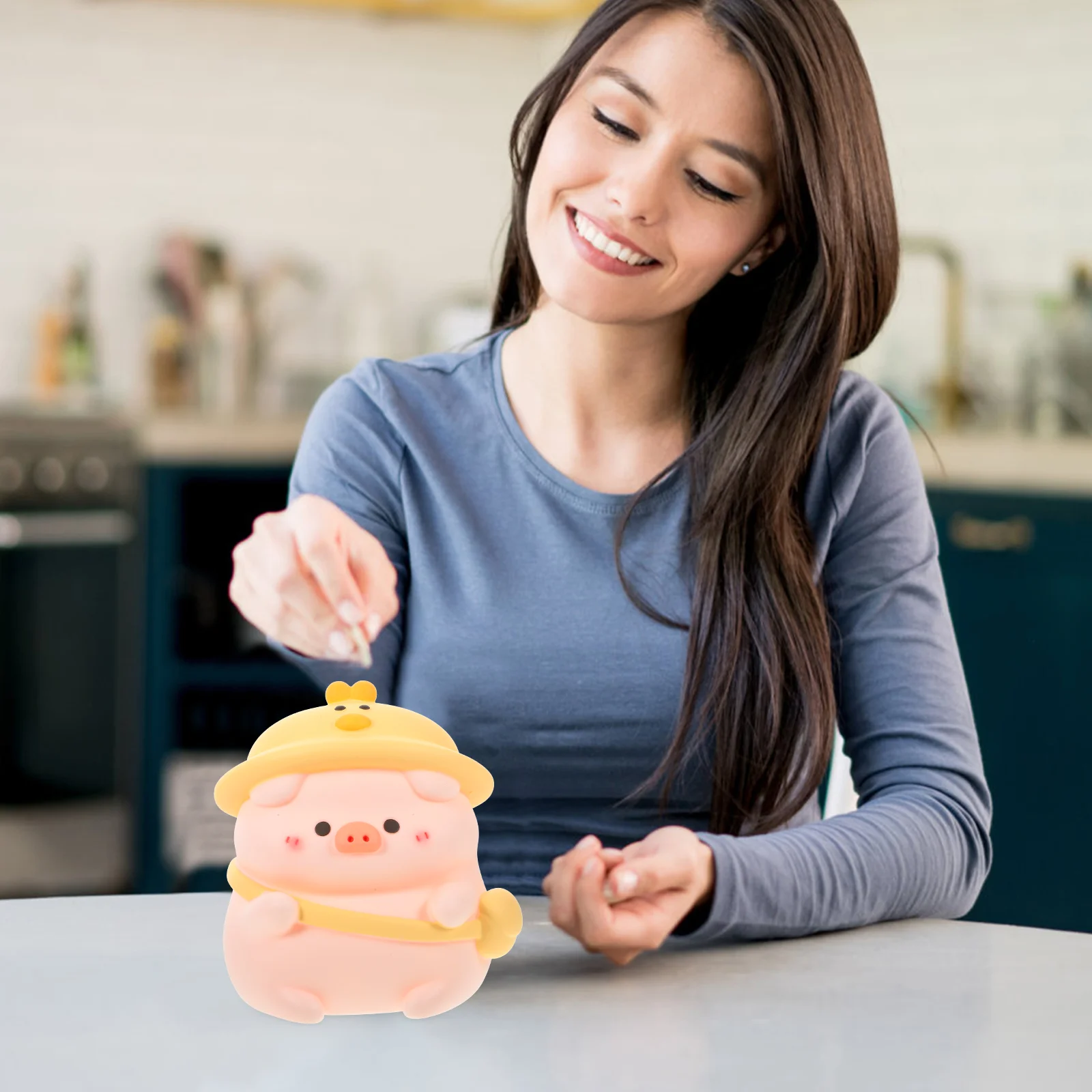 Girl Toys Piggy Bank Coin Holder Adornment Decorative Saving Pot Jar Vinyl Household Child
Girl Toys Piggy Bank Coin Holder Adornment Decorative Saving Pot Jar Vinyl Household Child