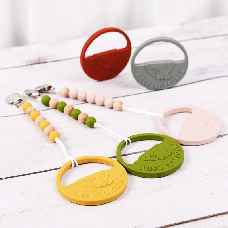 1 Pc Multipurpose Baby Nursing Bracelets Dinosaur Teether Silicone Food-Grade Material Durable Sensory Chew
1 Pc Multipurpose Baby Nursing Bracelets Dinosaur Teether Silicone Food-Grade Material Durable Sensory Chew