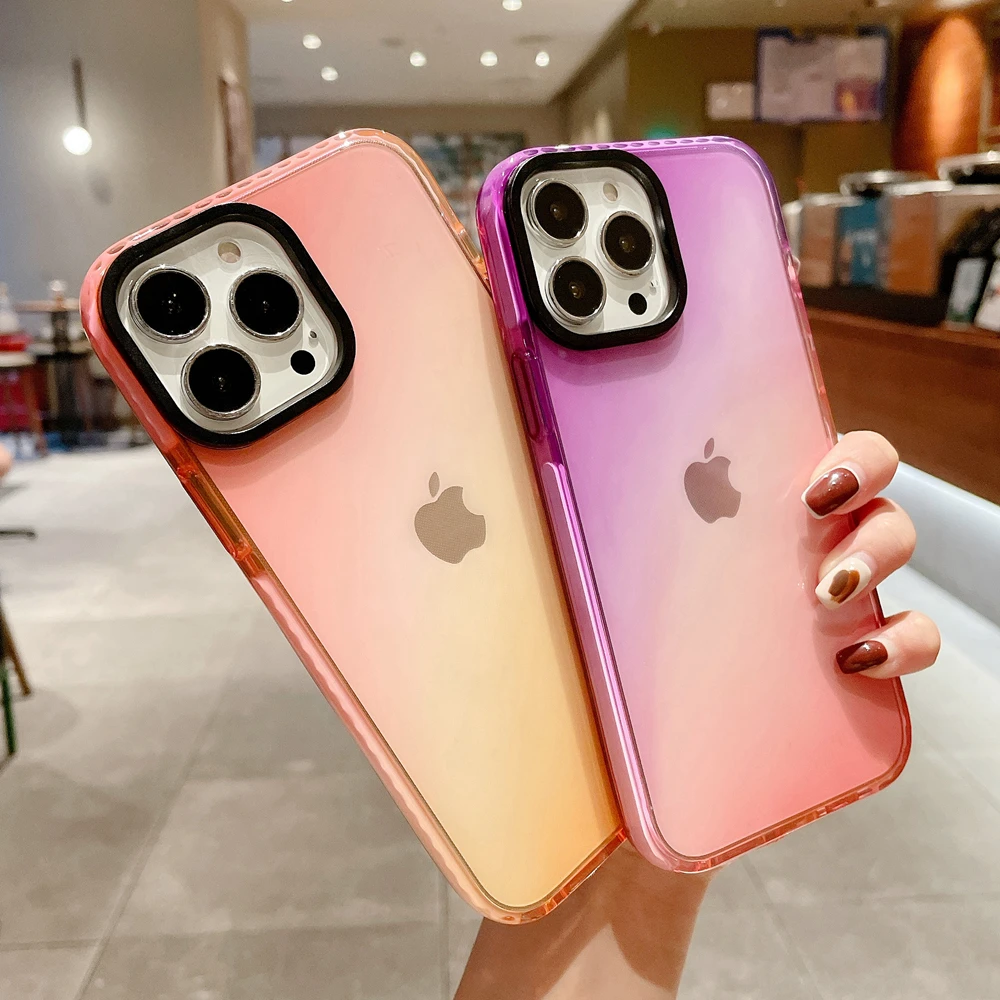 Shockproof Hybrid Candy Color Transparent Phone Case for iPhone 13 11 12 Pro X Xs Max XR 7 8 Plus Fashion Silicone Cover Shell
Shockproof Hybrid Candy Color Transparent Phone Case for iPhone 13 11 12 Pro X Xs Max XR 7 8 Plus Fashion Silicone Cover Shell