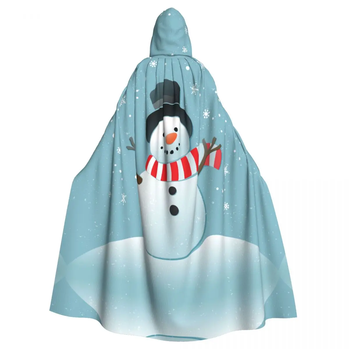 Hooded Cloak Unisex Cloak with Hood Cute Snowman And Snowflakes Cloak Vampire Witch Cape Cosplay Costume
Hooded Cloak Unisex Cloak with Hood Cute Snowman And Snowflakes Cloak Vampire Witch Cape Cosplay Costume