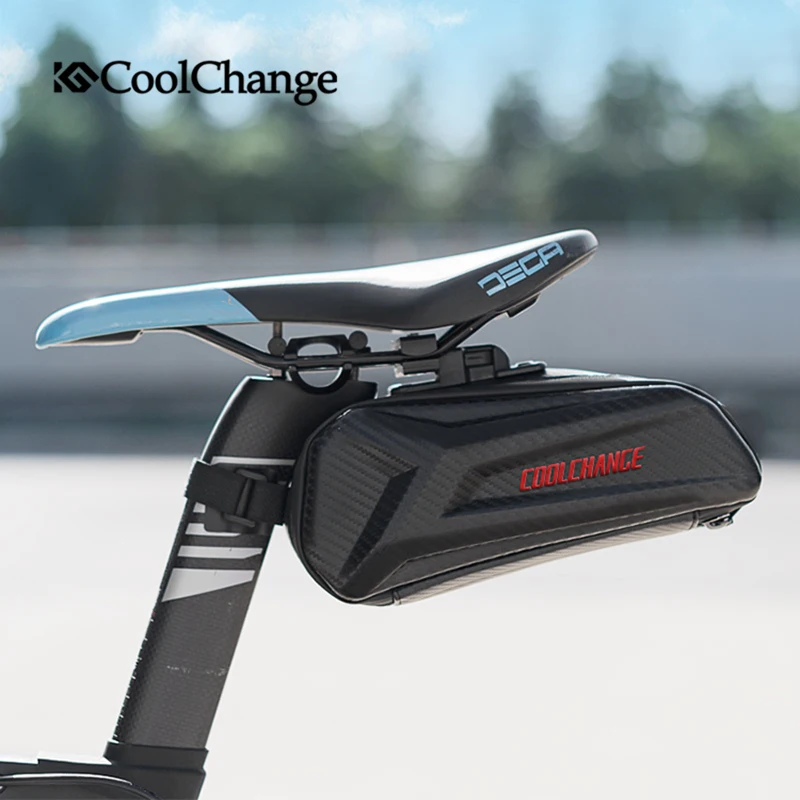 CoolChange Bicycle Saddle Bag 3D Hard Shell Bike Seatpost Bags Waterproof Reflective Cycling MTB Bike Tube Rear Tail Bike Bag
CoolChange Bicycle Saddle Bag 3D Hard Shell Bike Seatpost Bags Waterproof Reflective Cycling MTB Bike Tube Rear Tail Bike Bag