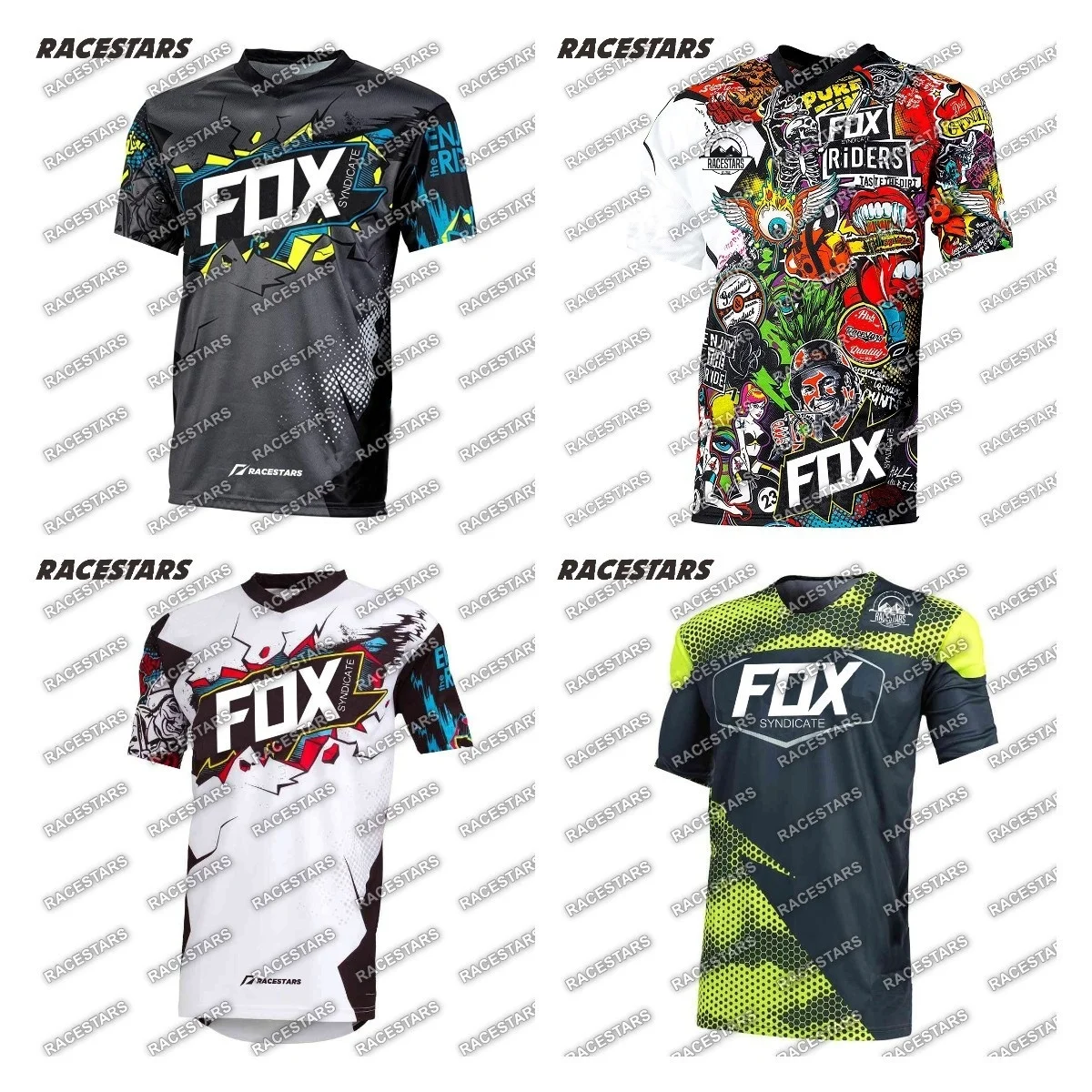 

Downhill Mountain Short Sleeve Cycling Jersey Dirt Bike Motocross Shirt Cross Country MTB Motorcycle Enduro Maillot Ciclismo DH