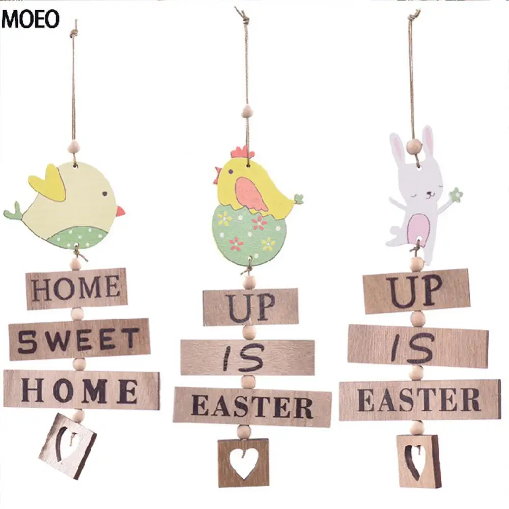 Simple Egg-shaped Wooden House Hangings Well-made Easter Wooden House Pendant Multistyle Cute Easter Egg Pendant Wooden Pendant
Simple Egg-shaped Wooden House Hangings Well-made Easter Wooden House Pendant Multistyle Cute Easter Egg Pendant Wooden Pendant