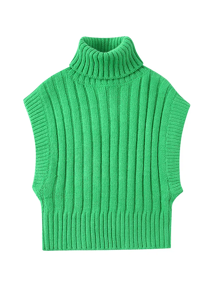 Autumn Winter Sweaters For Women 2022 Fashion Cropped Sweater Vest Turtleneck Sleeveless Ribbed Knitted Sweater Pullover Tops
Autumn Winter Sweaters For Women 2022 Fashion Cropped Sweater Vest Turtleneck Sleeveless Ribbed Knitted Sweater Pullover Tops