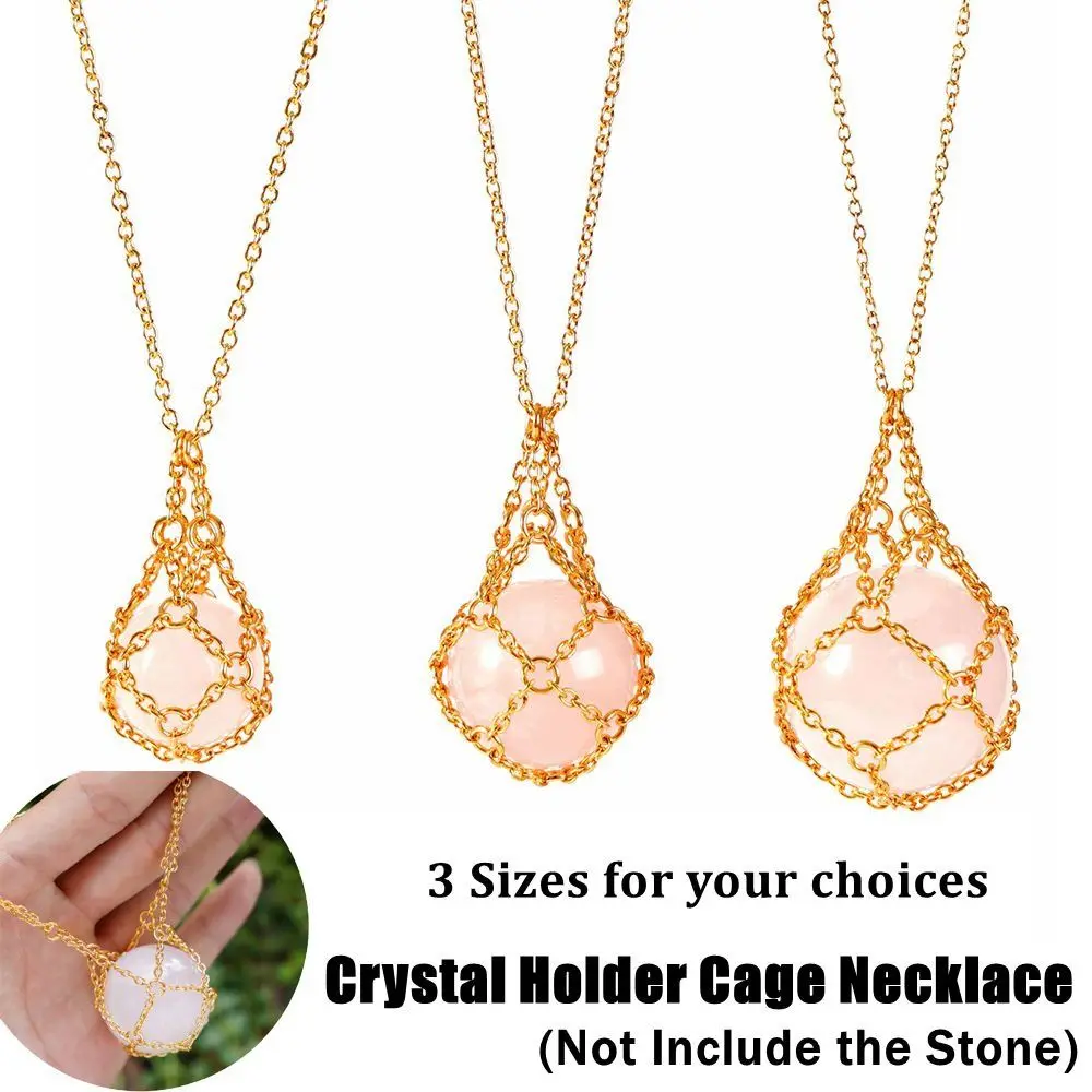 Copper Crystal Holder Cage Necklace Silver Color Interchangeable Crystal Net Metal Necklace Necklace Accessories
Copper Crystal Holder Cage Necklace Silver Color Interchangeable Crystal Net Metal Necklace Necklace Accessories