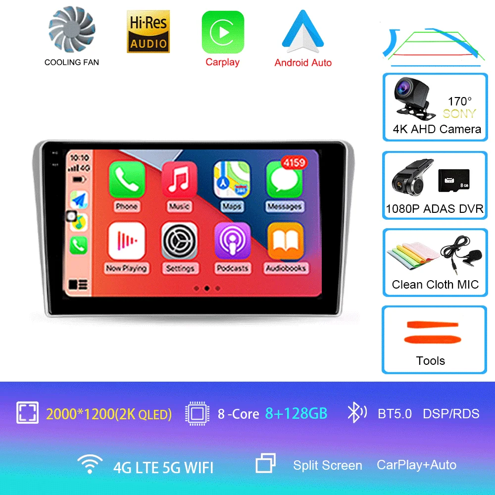 Автомагнитола Android 16 для Toyota Avensis T250 II (2003-2009) с Carplay, Auto, 4G+WIFI, GPS-навигацией, мультимедиа и видеоплеером
Автомагнитола Android 16 для Toyota Avensis T250 II (2003-2009) с Carplay, Auto, 4G+WIFI, GPS-навигацией, мультимедиа и видеоплеером
