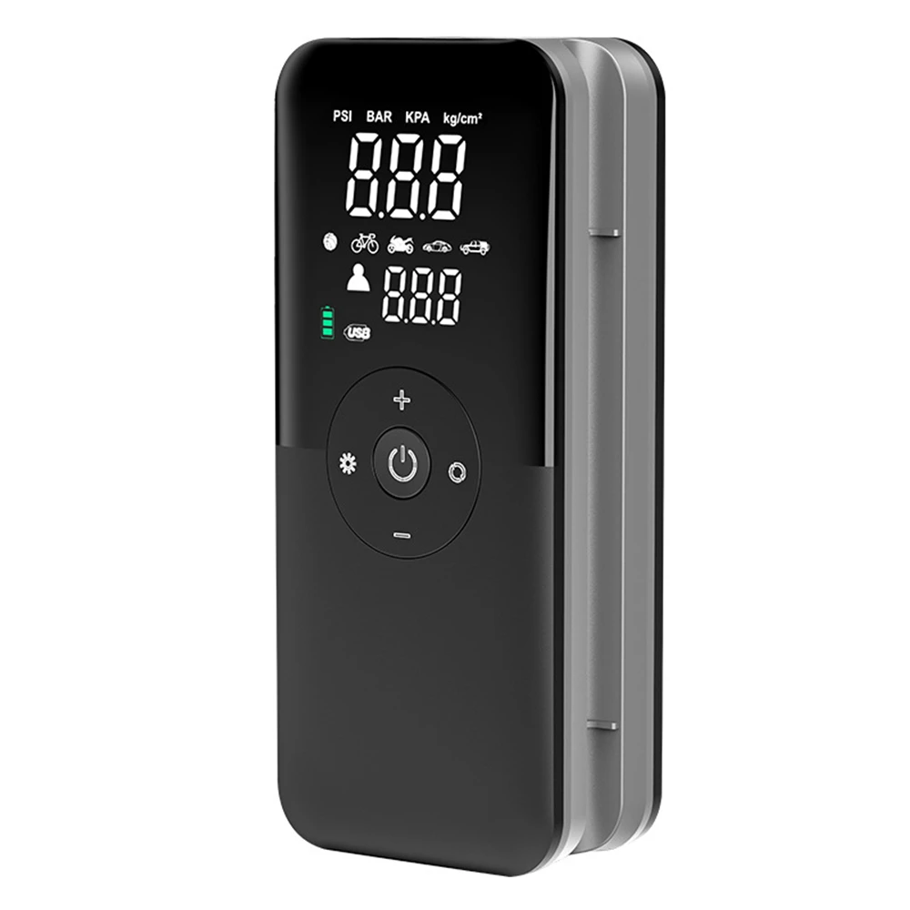 Rechargeable Air Pump Tire Inflator Portable Compressor Digital Cordless Car Tyre Inflator For Bicycle Balls Mobile Power
Rechargeable Air Pump Tire Inflator Portable Compressor Digital Cordless Car Tyre Inflator For Bicycle Balls Mobile Power