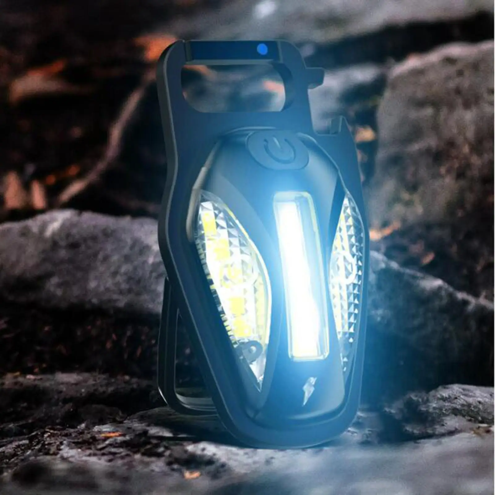 Portable COB Pocket Light Folding Bracket 500 Lumens 5 Light Modes LED Small Keychain Flashlight for Camping Outdoor Fishing
Portable COB Pocket Light Folding Bracket 500 Lumens 5 Light Modes LED Small Keychain Flashlight for Camping Outdoor Fishing