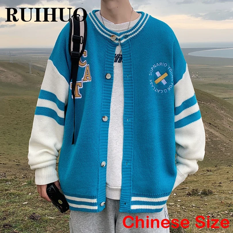 Повседневный Кардиган RUIHUO, мужское пальто, джемпер, мужской свитер, одежда, европейский размер, Осень-зима 2022, Новое поступление
Повседневный Кардиган RUIHUO, мужское пальто, джемпер, мужской свитер, одежда, европейский размер, Осень-зима 2022, Новое поступление