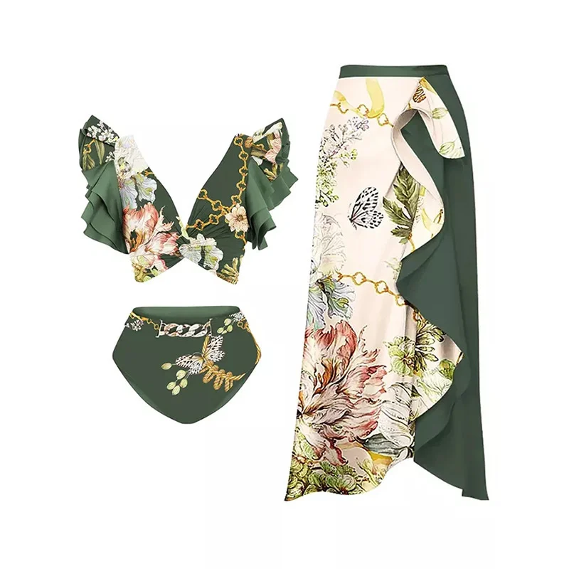 2023 New High-waist Printed Ruffle Bikini Swimsuit Sexy Swimsuit Sexy Bikini Womens Swim Wear
2023 New High-waist Printed Ruffle Bikini Swimsuit Sexy Swimsuit Sexy Bikini Womens Swim Wear
