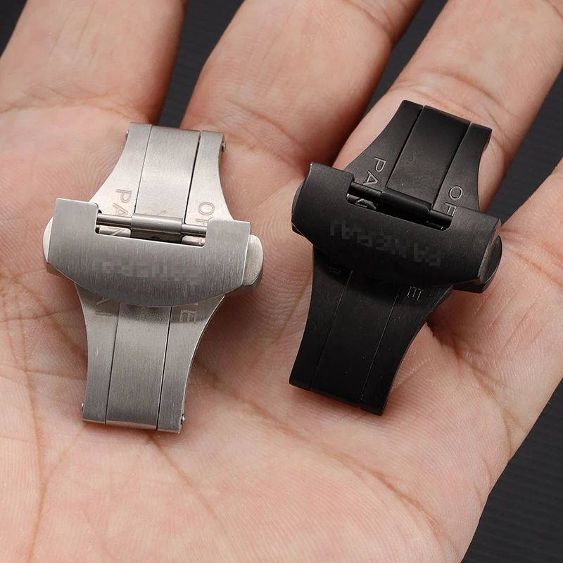 Watch Accessories Buckle FOR Panerai PAM111 114 Wrist Button Solid Stainless Steel Butterfly Safety Buckle Replace Clash 20 22mm
Watch Accessories Buckle FOR Panerai PAM111 114 Wrist Button Solid Stainless Steel Butterfly Safety Buckle Replace Clash 20 22mm