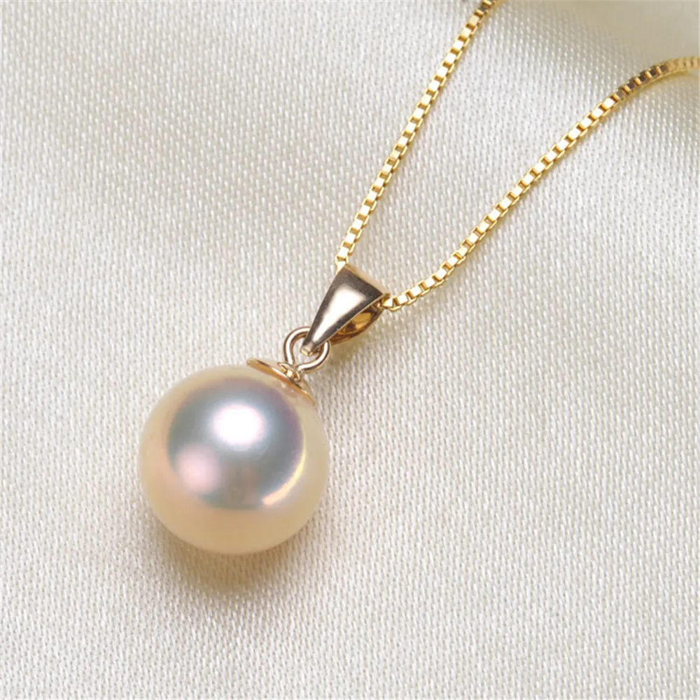 Real 18K Gold AU750 half hole pearl pendant bead holder bead cap holder DIY first jewelry accessories material No Chain
Real 18K Gold AU750 half hole pearl pendant bead holder bead cap holder DIY first jewelry accessories material No Chain