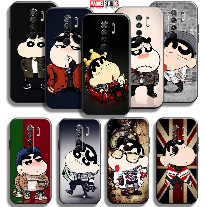 Cartoon Crayon Shin-chan Phone Case 6.53 Inch For Xiaomi Redmi 9 Phone Case Black Carcasa Back Soft Coque Funda
Cartoon Crayon Shin-chan Phone Case 6.53 Inch For Xiaomi Redmi 9 Phone Case Black Carcasa Back Soft Coque Funda
