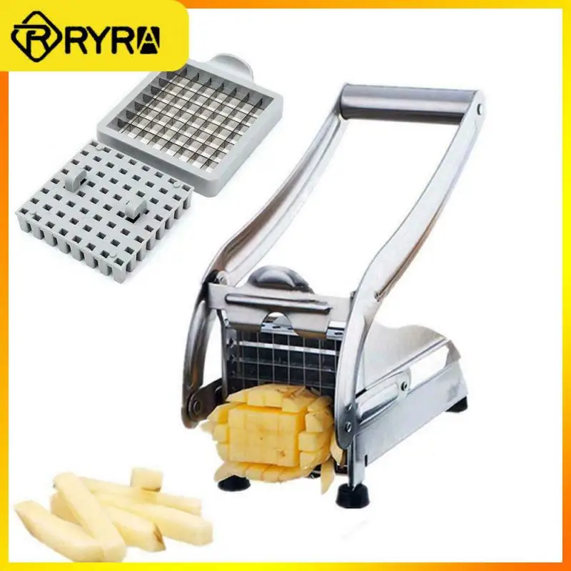 Manual Potato Slicer Stainless Steel Potato Cutter Potato Chips Maker Meat Chopper Cutting Machine Vegetable Cutter 
Manual Potato Slicer Stainless Steel Potato Cutter Potato Chips Maker Meat Chopper Cutting Machine Vegetable Cutter