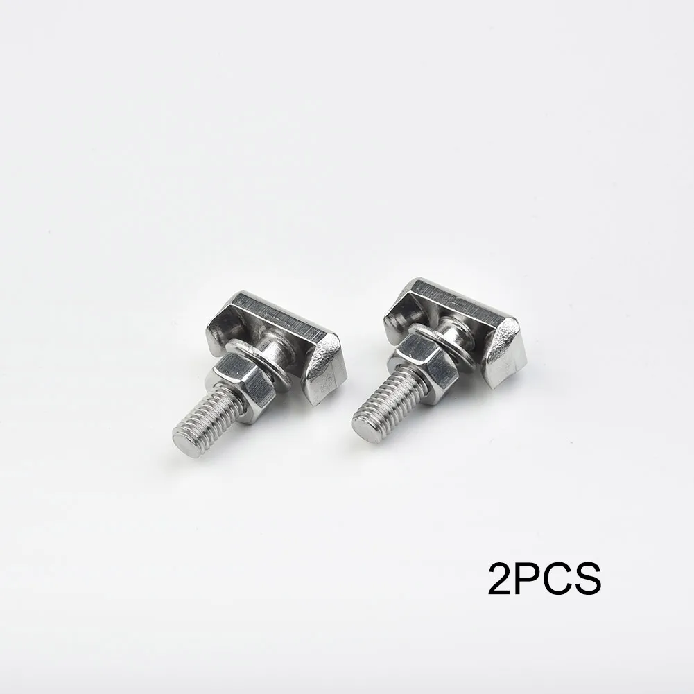 2*Battery Cable Terminal Connectors M6 X 2 Mm Battery Terminals Connector Accessories Car T-Bolt Replace 19116852 StainlessSteel
2*Battery Cable Terminal Connectors M6 X 2 Mm Battery Terminals Connector Accessories Car T-Bolt Replace 19116852 StainlessSteel