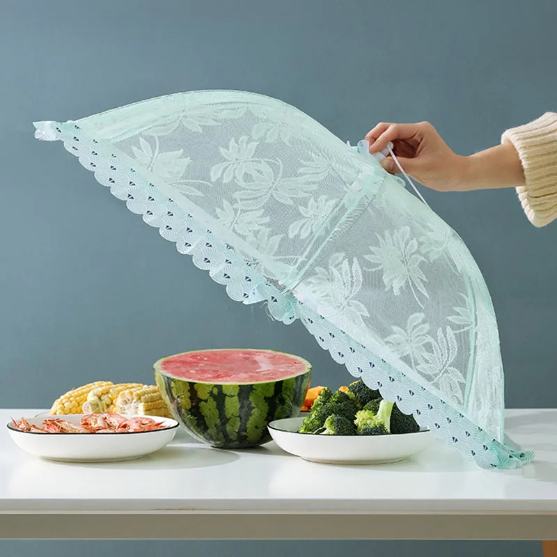Household Foldable Vegetable Cover Anti-Fly Dining Table Cover Dust-Proof Food Cover Vegetable Umbrella Kitchen Accessories Tool
Household Foldable Vegetable Cover Anti-Fly Dining Table Cover Dust-Proof Food Cover Vegetable Umbrella Kitchen Accessories Tool