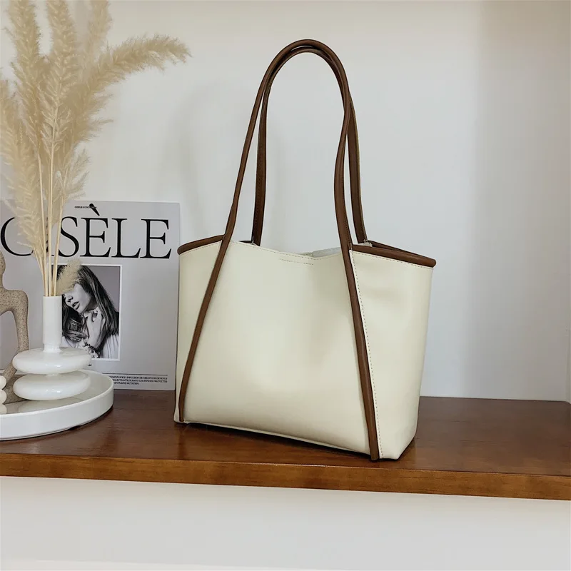 Ladies Fashion Large Capacity Shoulder Mother Bag Casual Outdoor Shopping Travel Portable Beach Bag Office Notebook Tote Bag
Ladies Fashion Large Capacity Shoulder Mother Bag Casual Outdoor Shopping Travel Portable Beach Bag Office Notebook Tote Bag