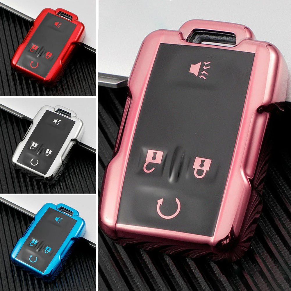 Car Key Cover For Chevrolet Tahoe 2015-2019 For GMC Yukon XL 2015-2018 Interior Accessories Soft TPU Key Case For Car
Car Key Cover For Chevrolet Tahoe 2015-2019 For GMC Yukon XL 2015-2018 Interior Accessories Soft TPU Key Case For Car