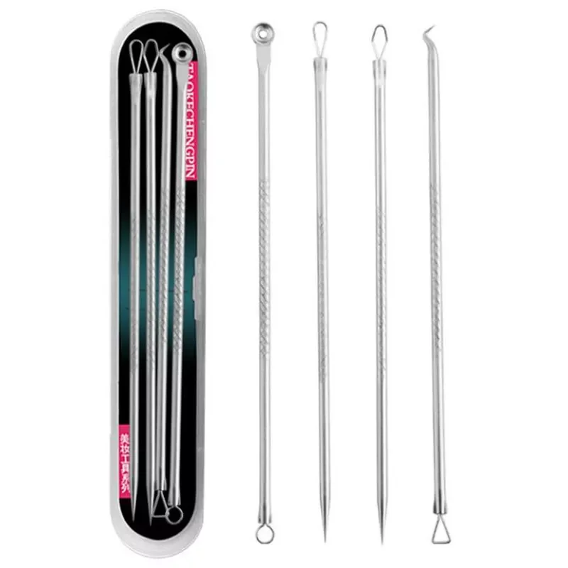 Acne Blemish Remover Blackhead Extractor Black Dots Cleaner Needles Set Black Spots Pore Cleanser Tool Rose Gold Sliver
Acne Blemish Remover Blackhead Extractor Black Dots Cleaner Needles Set Black Spots Pore Cleanser Tool Rose Gold Sliver