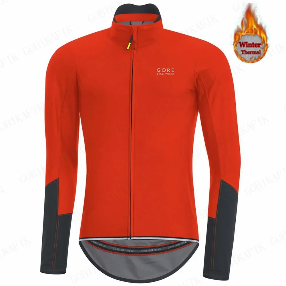 Зимняя Теплая Флисовая велосипедная футболка с длинным рукавом, Мужская одежда, уличная велосипедная одежда, одежда для велоспорта