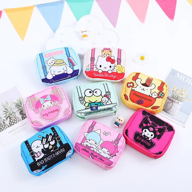 Sanrioed HelloKittys Mymelody LittleTwinStars Kuromi Gudetama Мультяшные гигиенические салфетки для хранения косметики для девушек
Sanrioed HelloKittys Mymelody LittleTwinStars Kuromi Gudetama Мультяшные гигиенические салфетки для хранения косметики для девушек