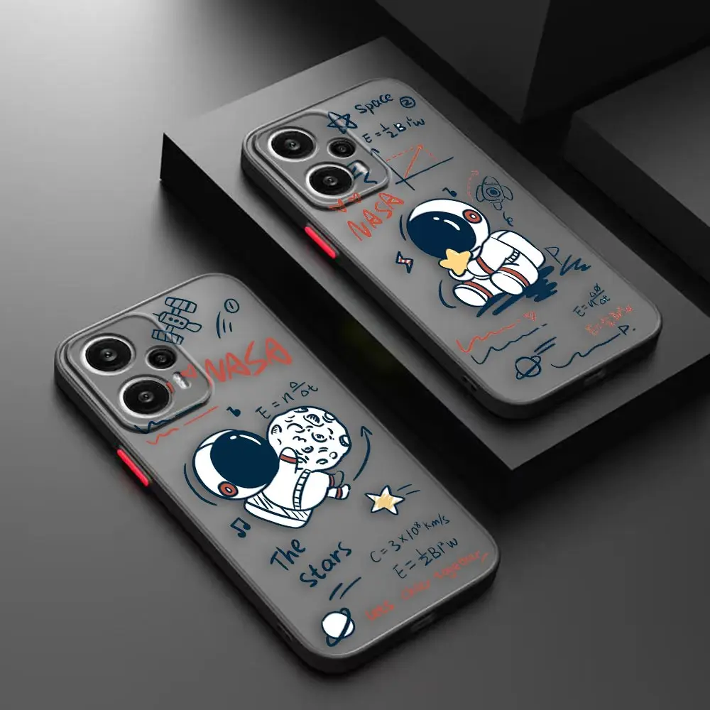 Matte Cartoon Hey Cute Astronaut Matte Case for Redmi NOTE 12 11 10 11S 10S 9 9S 9T 8 7 6 5 4 PRO PLUS 5G Case Funda Coque Shell
Matte Cartoon Hey Cute Astronaut Matte Case for Redmi NOTE 12 11 10 11S 10S 9 9S 9T 8 7 6 5 4 PRO PLUS 5G Case Funda Coque Shell
