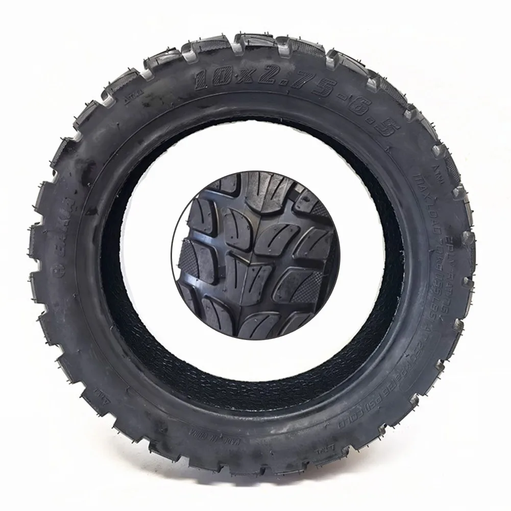 10x2.7/2.75-6.5 Electric Scooter Tubeless Tire Black Rubber Wear-resistant Tubeless For Max G30 Scooter Thickened Off-road Tires
10x2.7/2.75-6.5 Electric Scooter Tubeless Tire Black Rubber Wear-resistant Tubeless For Max G30 Scooter Thickened Off-road Tires