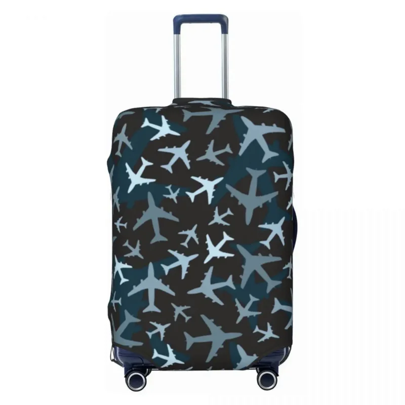 Custom Airplane Camouflage Luggage Cover Protector Fashion Aviation Plane Aviator Pilot Travel Suitcase Covers for 18-32 Inch
Custom Airplane Camouflage Luggage Cover Protector Fashion Aviation Plane Aviator Pilot Travel Suitcase Covers for 18-32 Inch