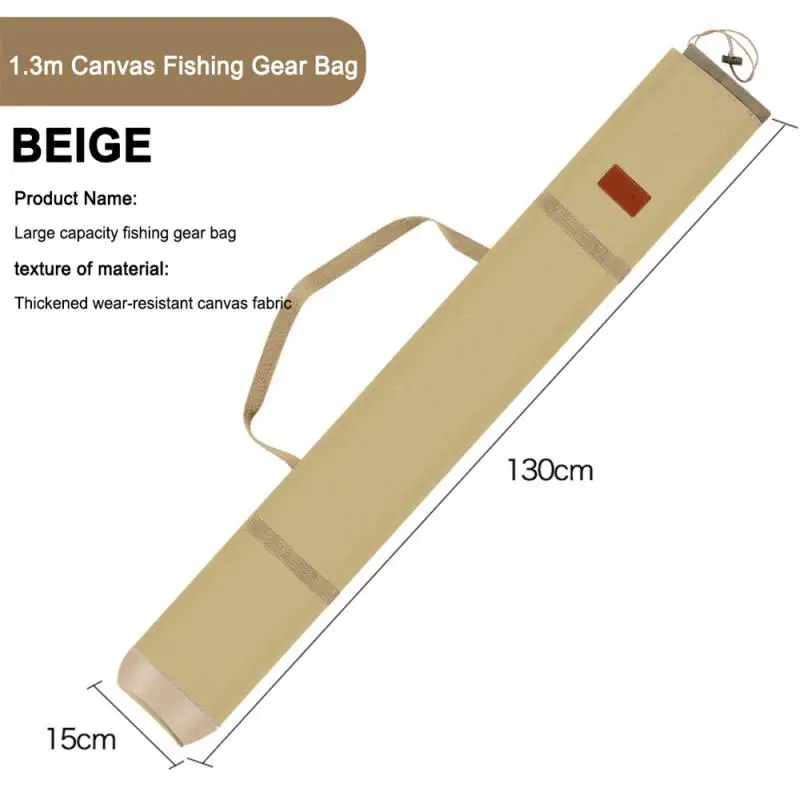 Spring Lock Dishes Bag Canvas Fish Rod Storage Thickened Portable Rod Bag Fishing Gear Accessories Durable Fish Bag Firm
Spring Lock Dishes Bag Canvas Fish Rod Storage Thickened Portable Rod Bag Fishing Gear Accessories Durable Fish Bag Firm