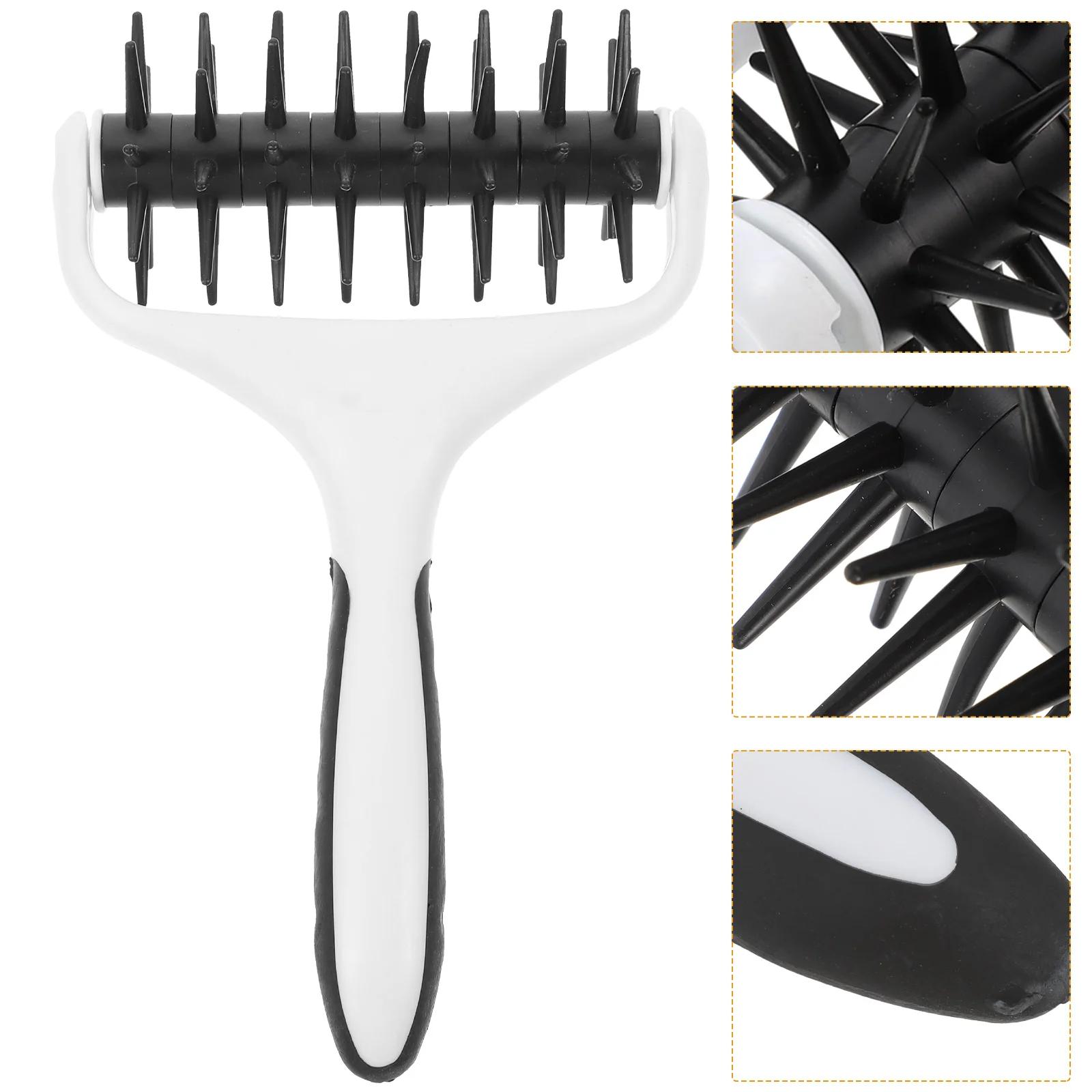 Pizza Roller Docker Dough Puncher Baking Pastry Needle Pin Pie Wheels Bread Flattener Spike Base Tool
Pizza Roller Docker Dough Puncher Baking Pastry Needle Pin Pie Wheels Bread Flattener Spike Base Tool