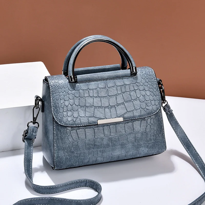 Crocodile Handle Bag For Women Leather Shoulder Messenger Bag Brands Crossbody Bag Luxury Design Top-handle Bag Portable Handbag
Crocodile Handle Bag For Women Leather Shoulder Messenger Bag Brands Crossbody Bag Luxury Design Top-handle Bag Portable Handbag