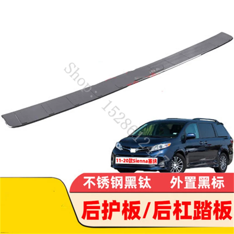 For Toyota Sienna 2011-2020 Car Accessories Car Stickers stainless Rear Door Bumper Protector sill plate Trunk Tread Plate Trim
For Toyota Sienna 2011-2020 Car Accessories Car Stickers stainless Rear Door Bumper Protector sill plate Trunk Tread Plate Trim
