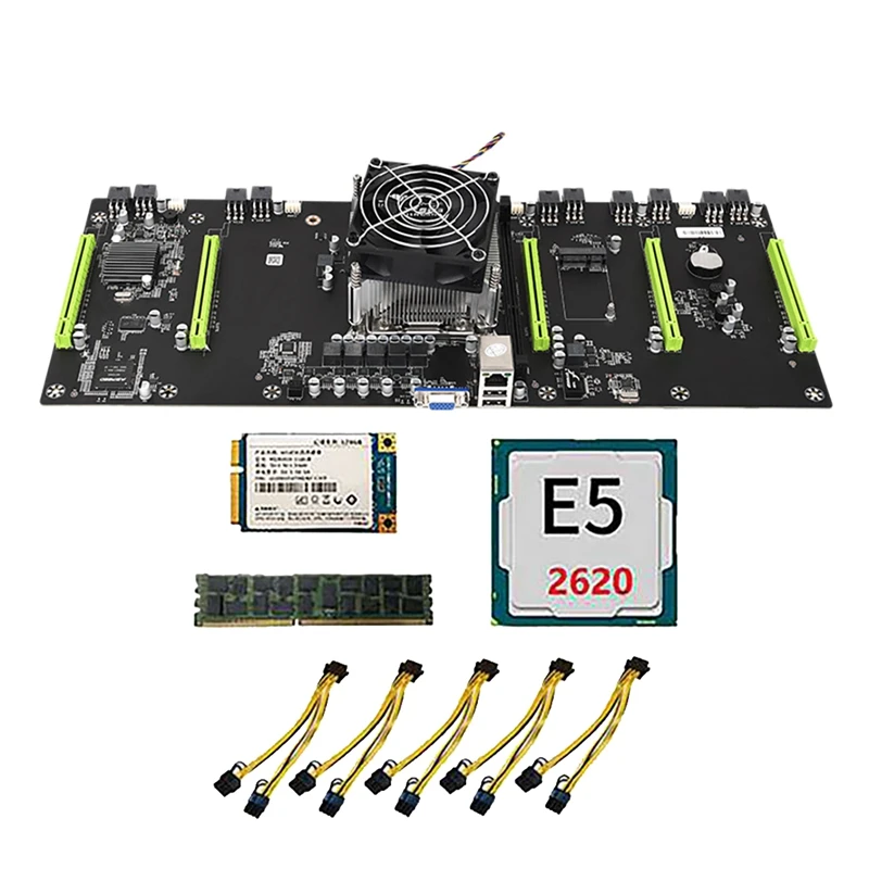 Семейная материнская плата для майнинга BTC с процессором E5 2620 + 128G SSD + 8G DDR3 ОЗУ + вентилятор + 5 кабель питания H61 LGA2011 80 мм PCIE 16X слот
Семейная материнская плата для майнинга BTC с процессором E5 2620 + 128G SSD + 8G DDR3 ОЗУ + вентилятор + 5 кабель питания H61 LGA2011 80 мм PCIE 16X слот